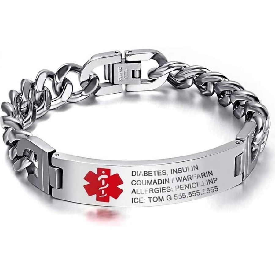 Emergency Medical ID Bracelet
