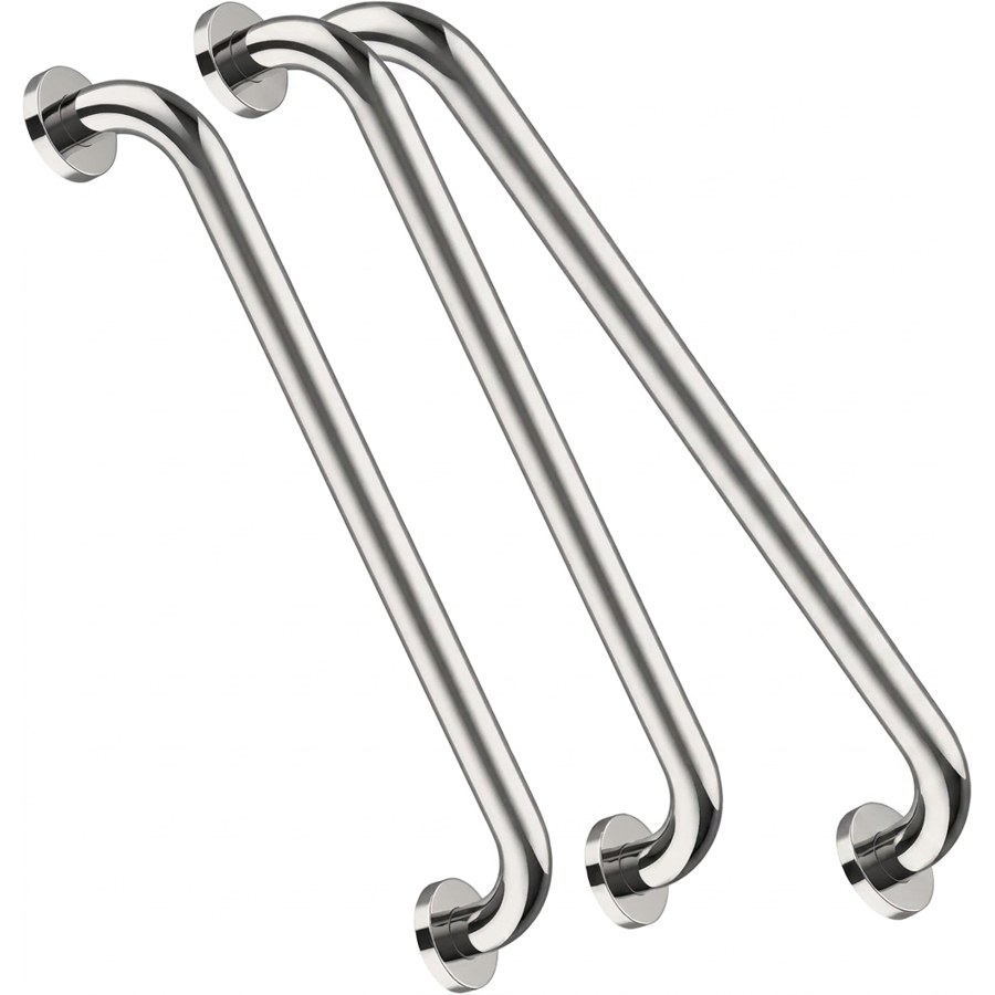 Bolt-Mount Stainless Grab Bar