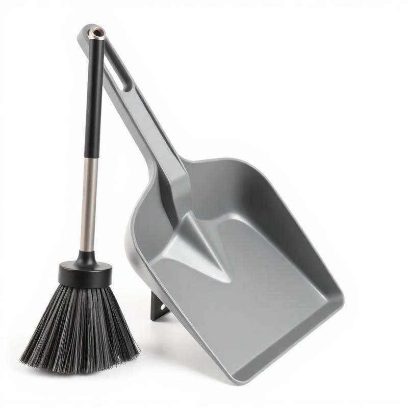Standing Dustpan & Broom Set