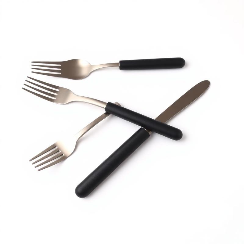 Weighted Easy-Grip Utensil Set