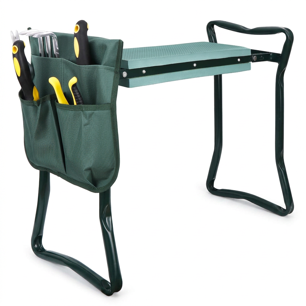 Kneeler & Seat Bench with Handles