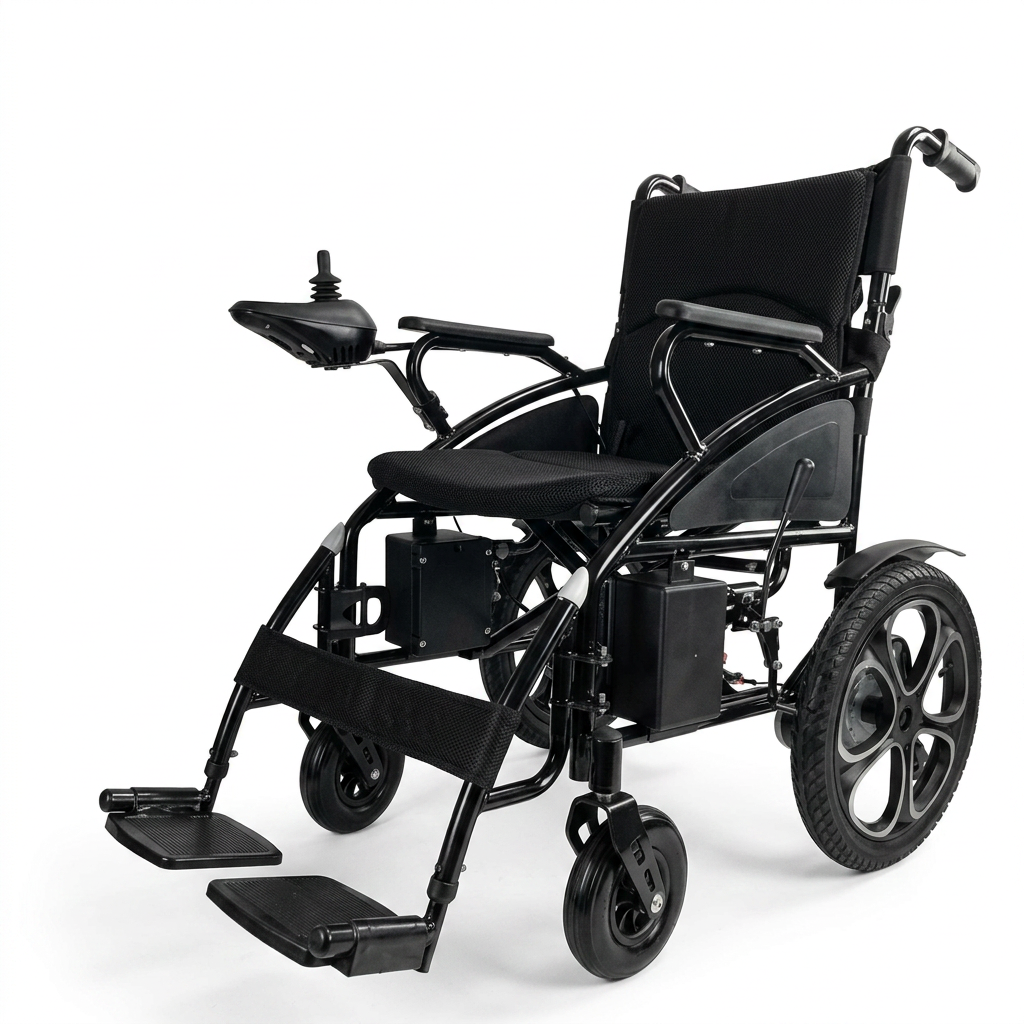 Folding Electric Power Wheelchair