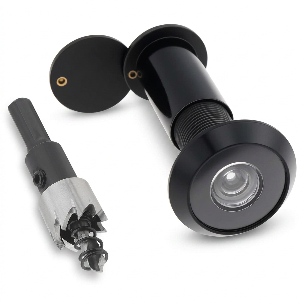 Wide-Angle Door Peephole Viewer