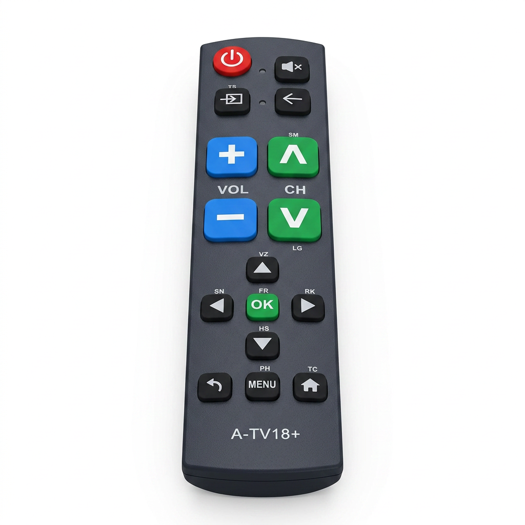 Universal Big Button TV Remote
