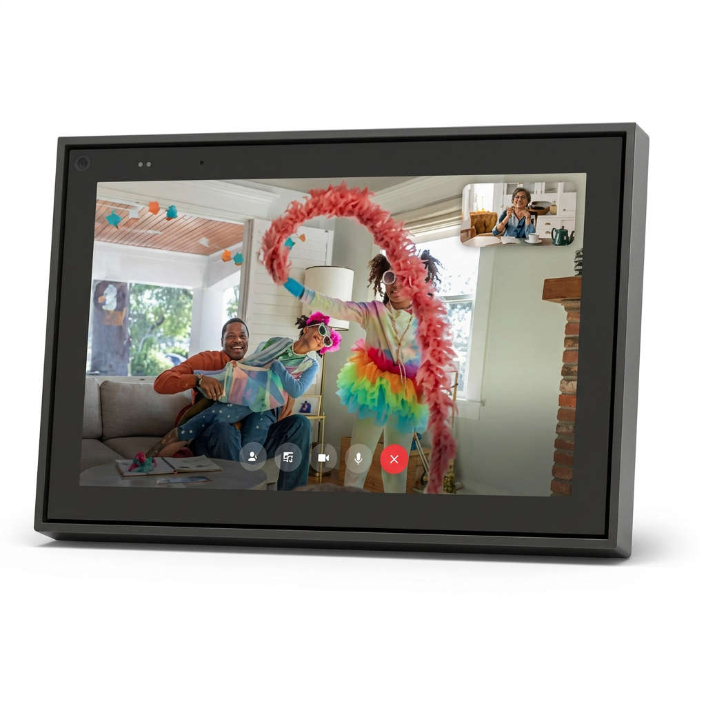 Voice Assistant Smart Speaker with Display