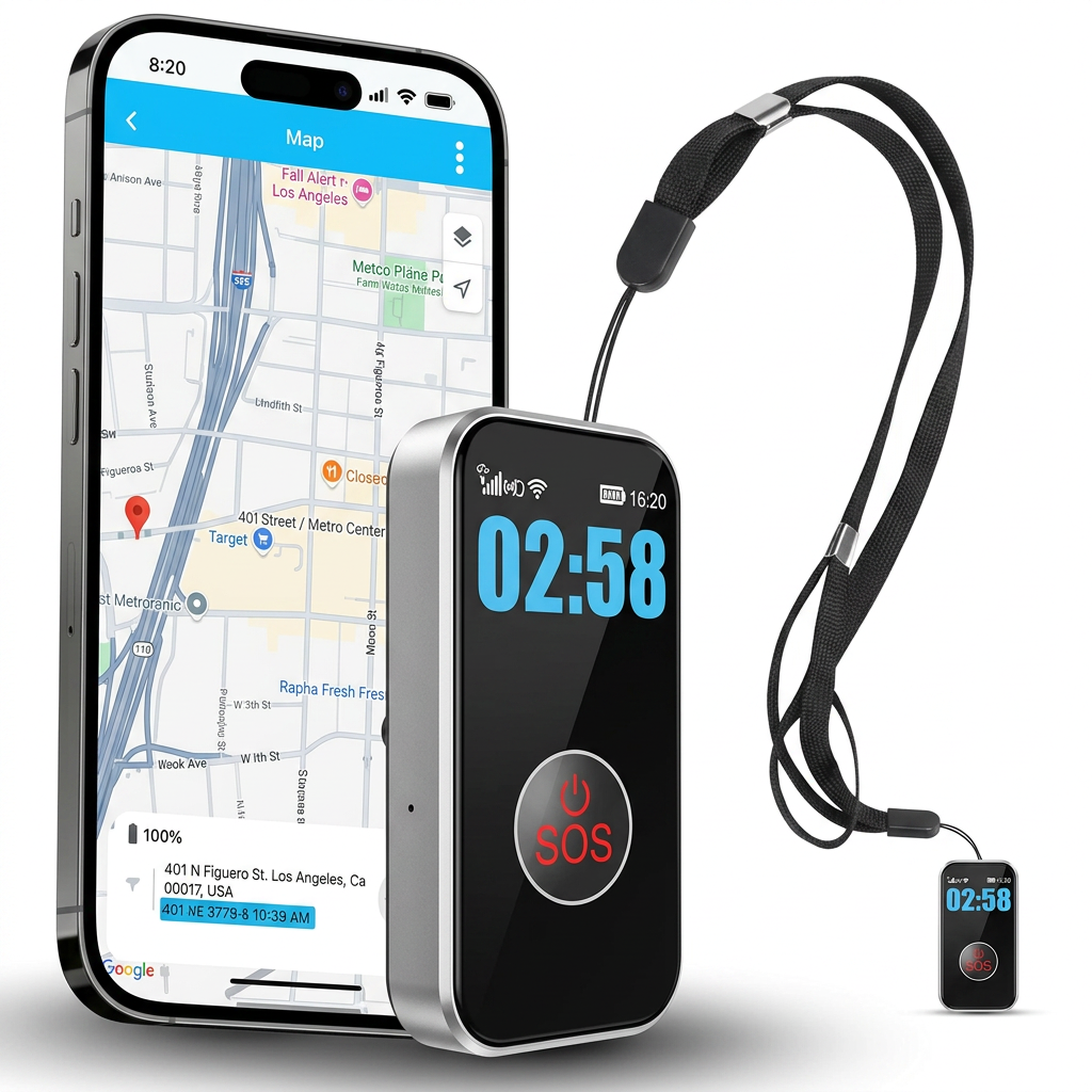 Medical Alert Button with Fall Detection